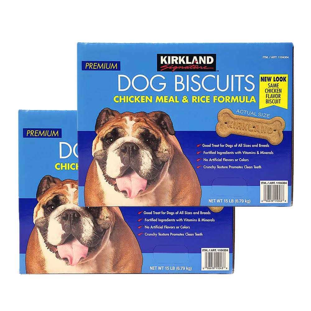 Chicken Meal & Rice Formula Dog Biscuits X4978