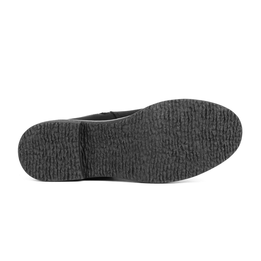 Black Mid Calf Winter Snow Boots J881