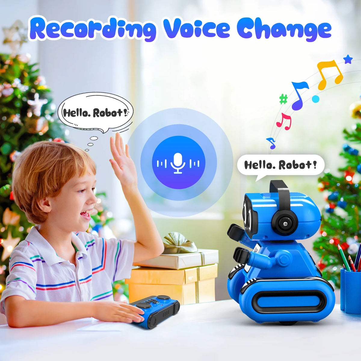 Remote Control Robot Toys with Dance Moves and Music L138543