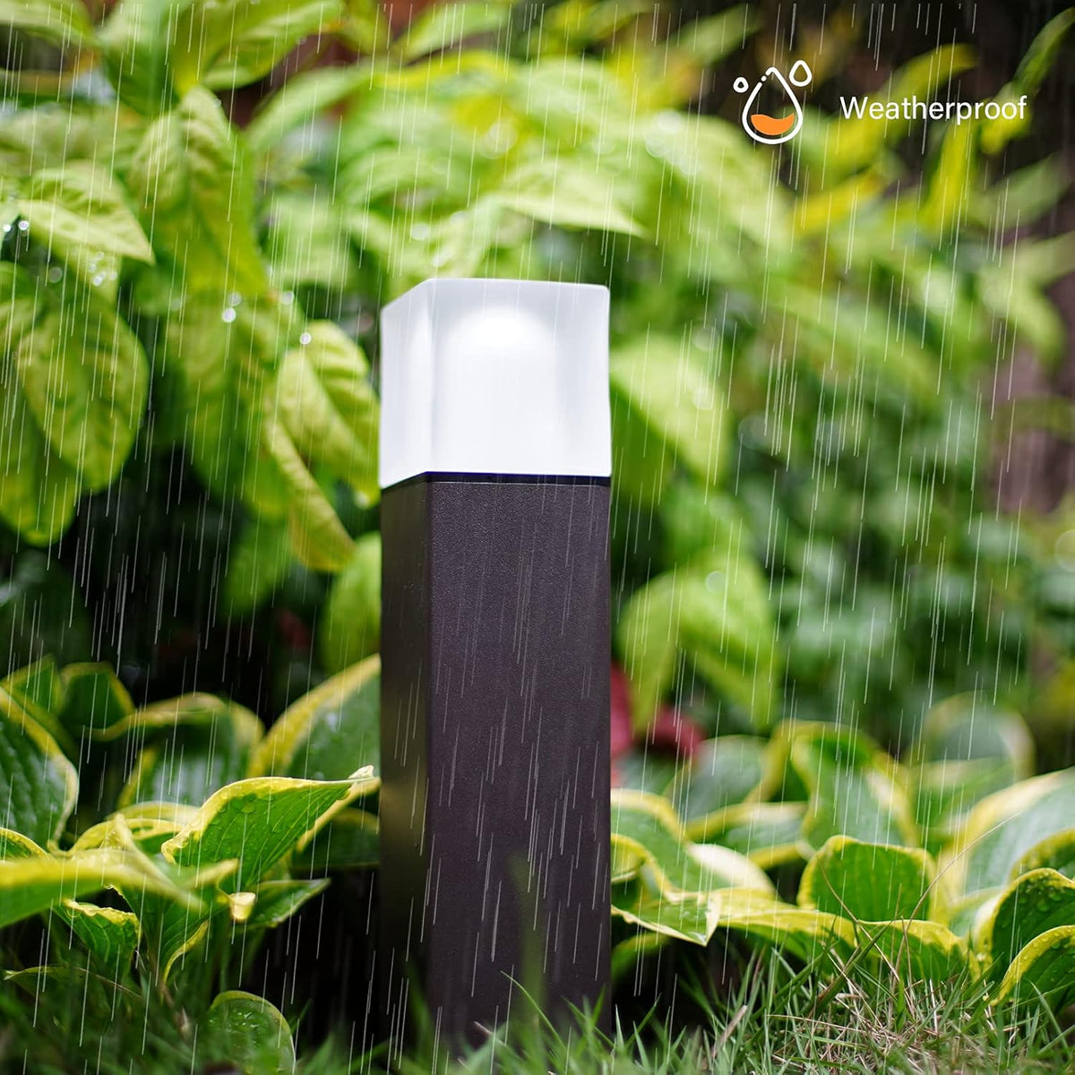 2W LED Pathway Lights Die-Cast Aluminum Warm White 8Pack R194
