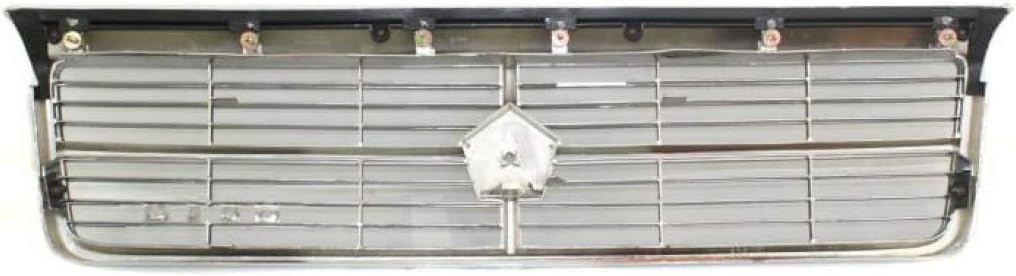 Chrome Shell Grille Assembly with Painted Black Insert K551