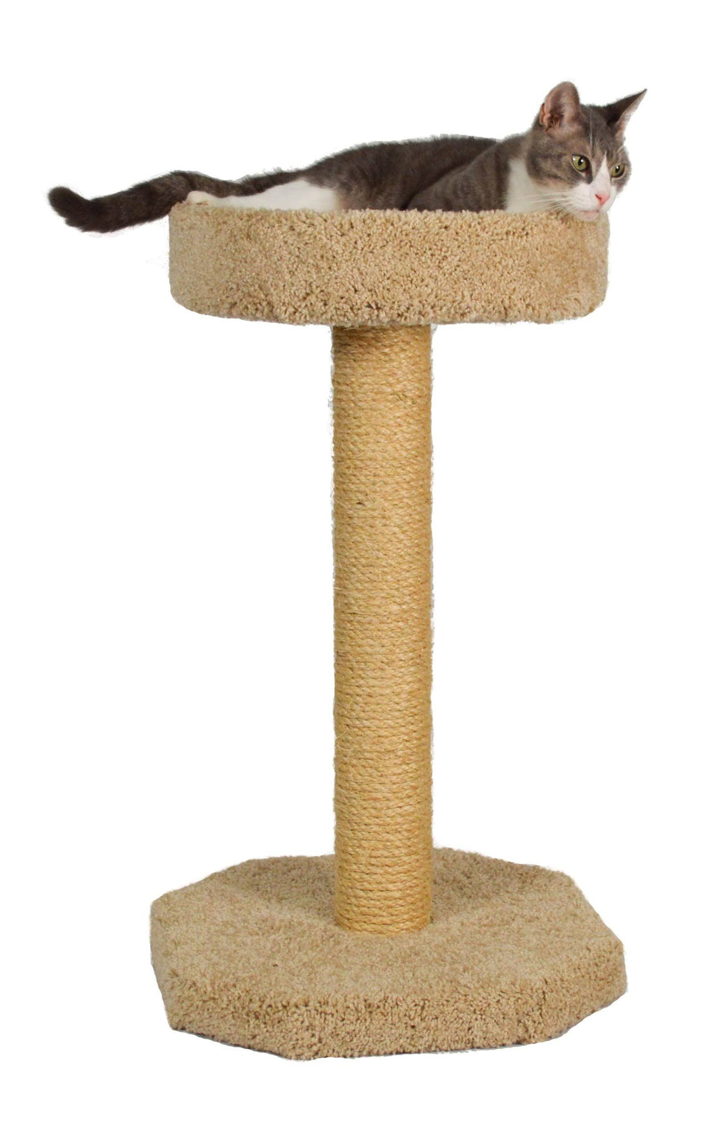 Beige Sisal Scratching Post K380