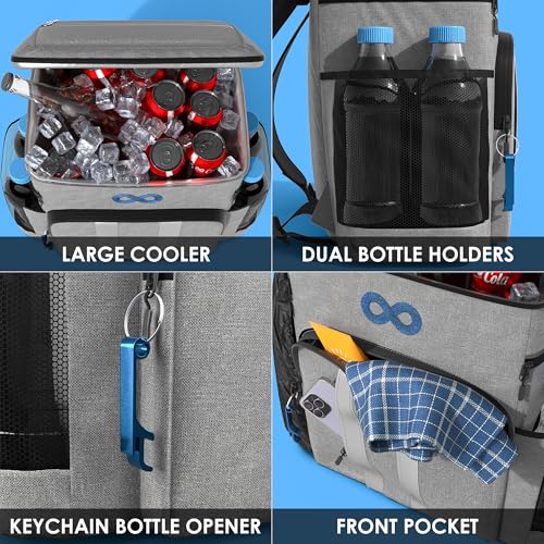 54 Can Leakproof Insulated Cooler Backpack I42866