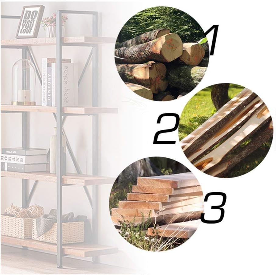 Solid Wood 3 Tier Bookshelf S748380