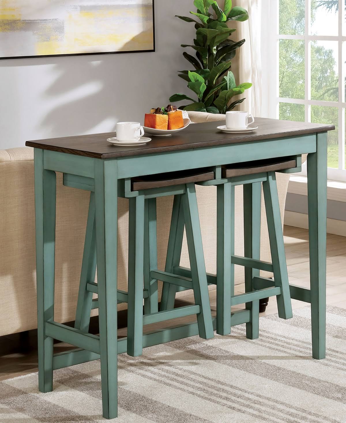 3 Piece Counter Height Dining Set V737