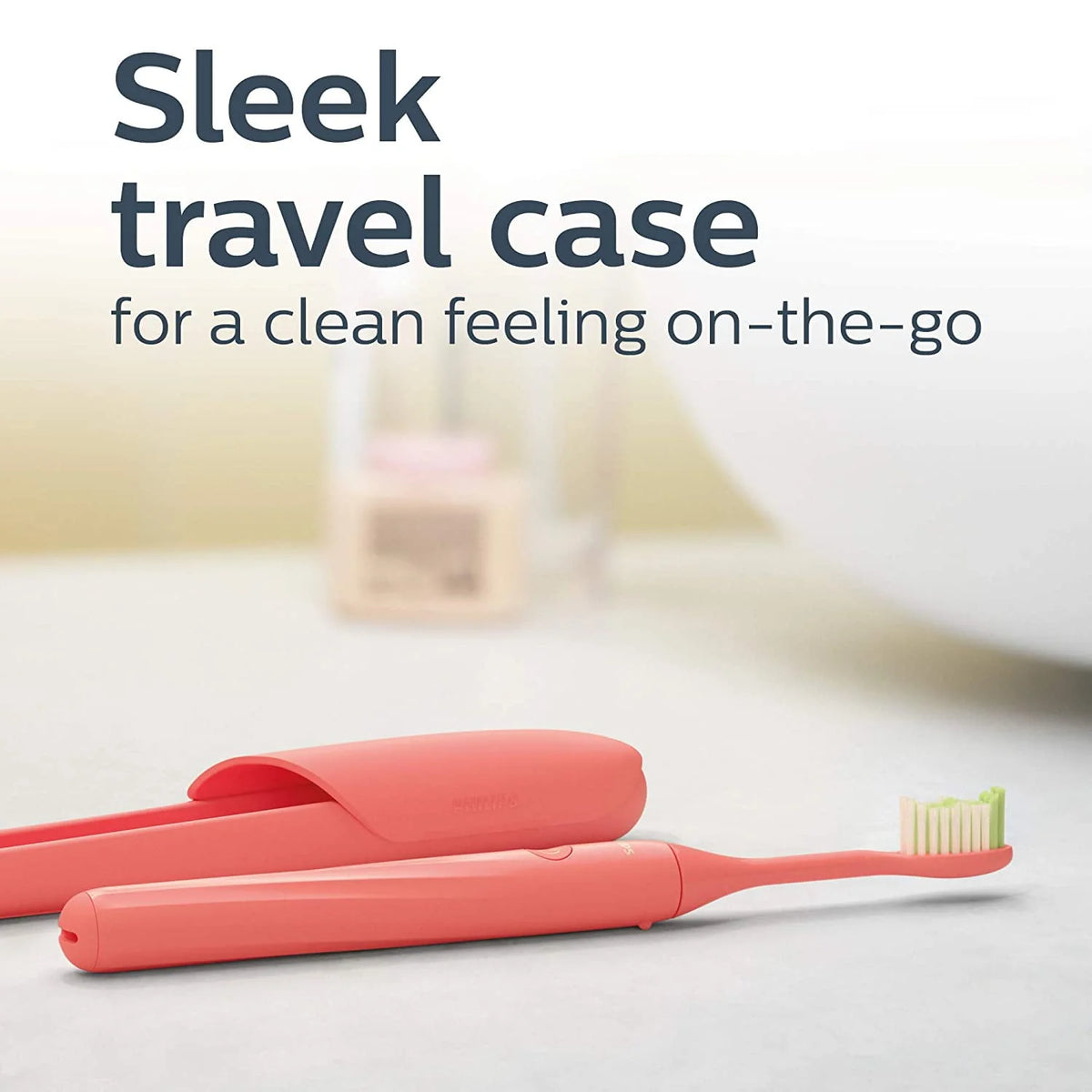 Coral Battery Toothbrush with Brush Heads D9709