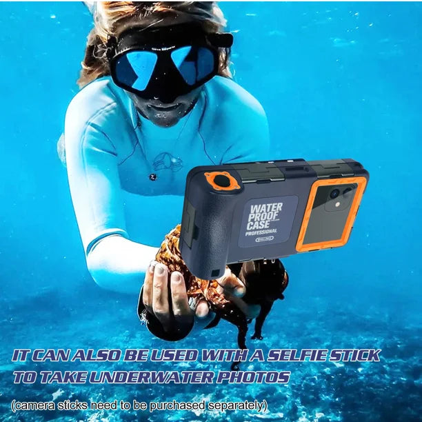 Waterproof Protective Case for Phones Up to 6.9 Inch O868