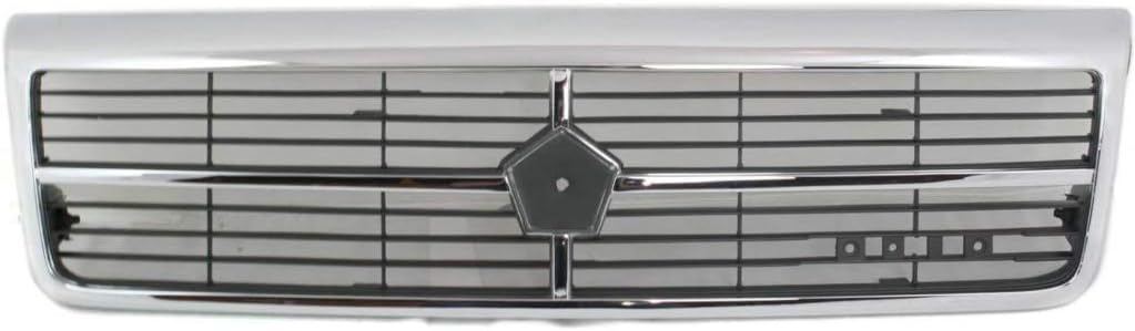 Chrome Shell Grille Assembly with Painted Black Insert K551