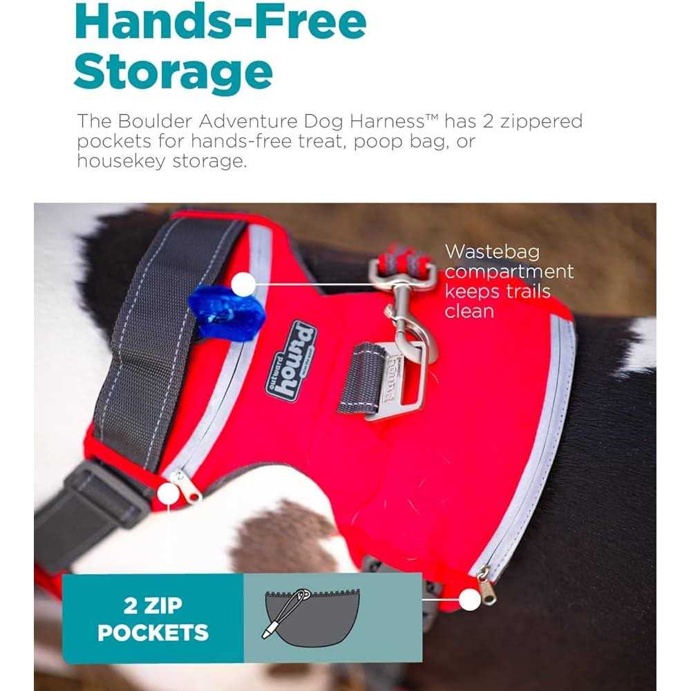 Adjustable Dog Harness with Pockets P2951