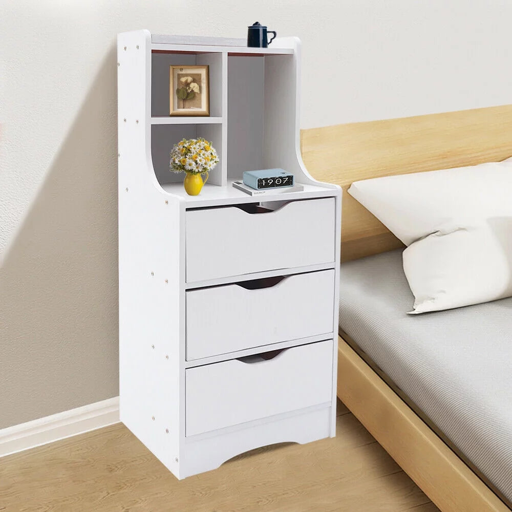 Modern 3 Drawer Nightstand M52661