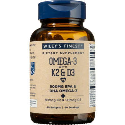 Omega-3 with K2 & D3 60 softgels C109