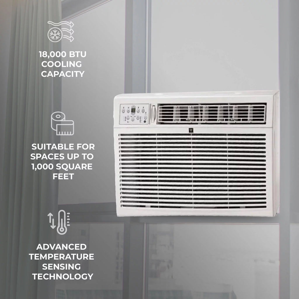 18,000 BTU Window Air Conditioner with Remote Control B740